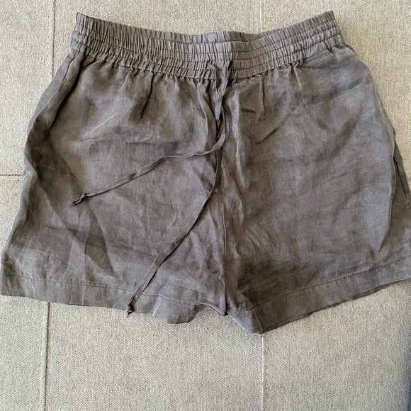 High waisted Zara black shorts with drawstring SMALL - Picture 1 of 4